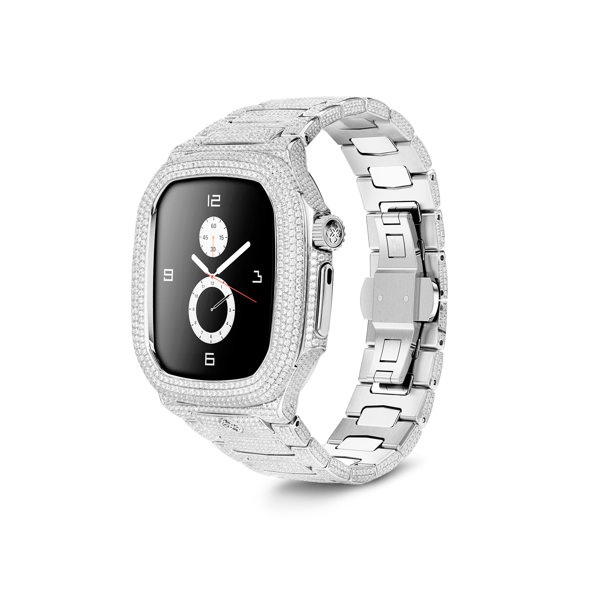 Iced out apple deals watch