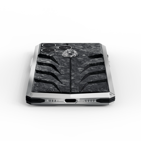 iPhone Case / RSC15 - Silver Lion