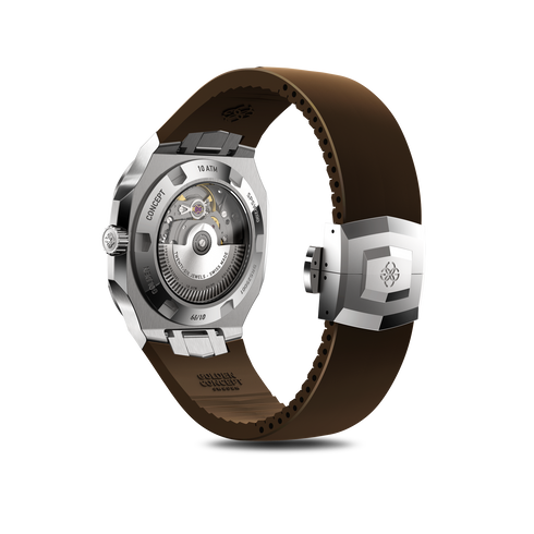 Automatic Watch / Royal Sport - Chocolate Brown