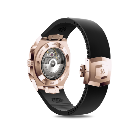 Automatic Watch Royal Sport - Rose Gold Carbon