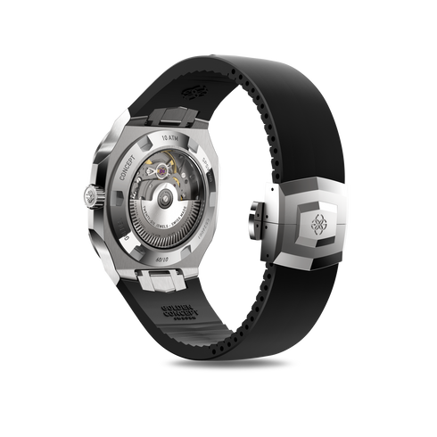 Automatic Watch Royal Sport - Silver Carbon