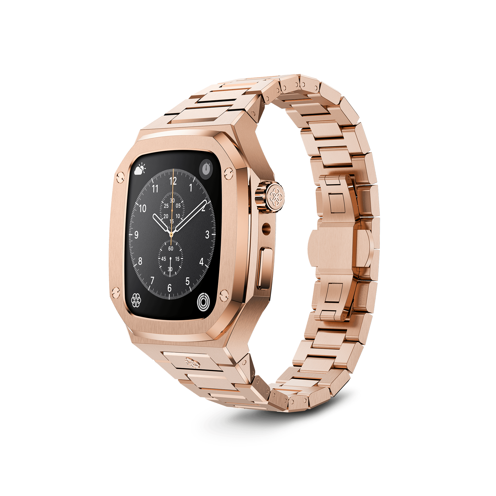 【GOLDEN CONCEPT】アップルウォッチ ケース ローズゴールド Apple Watch Case - Evening Edition - 18K Rose Gold | GOLDEN