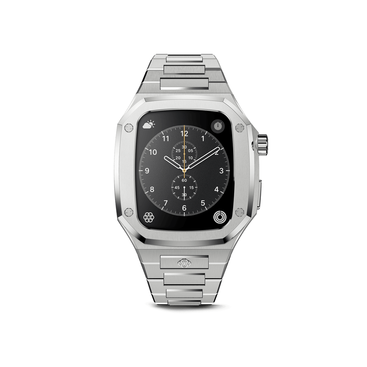 関送料無 GOLDEN CONCEPT Apple Watch Case 8/7 45mm EVD Silver-