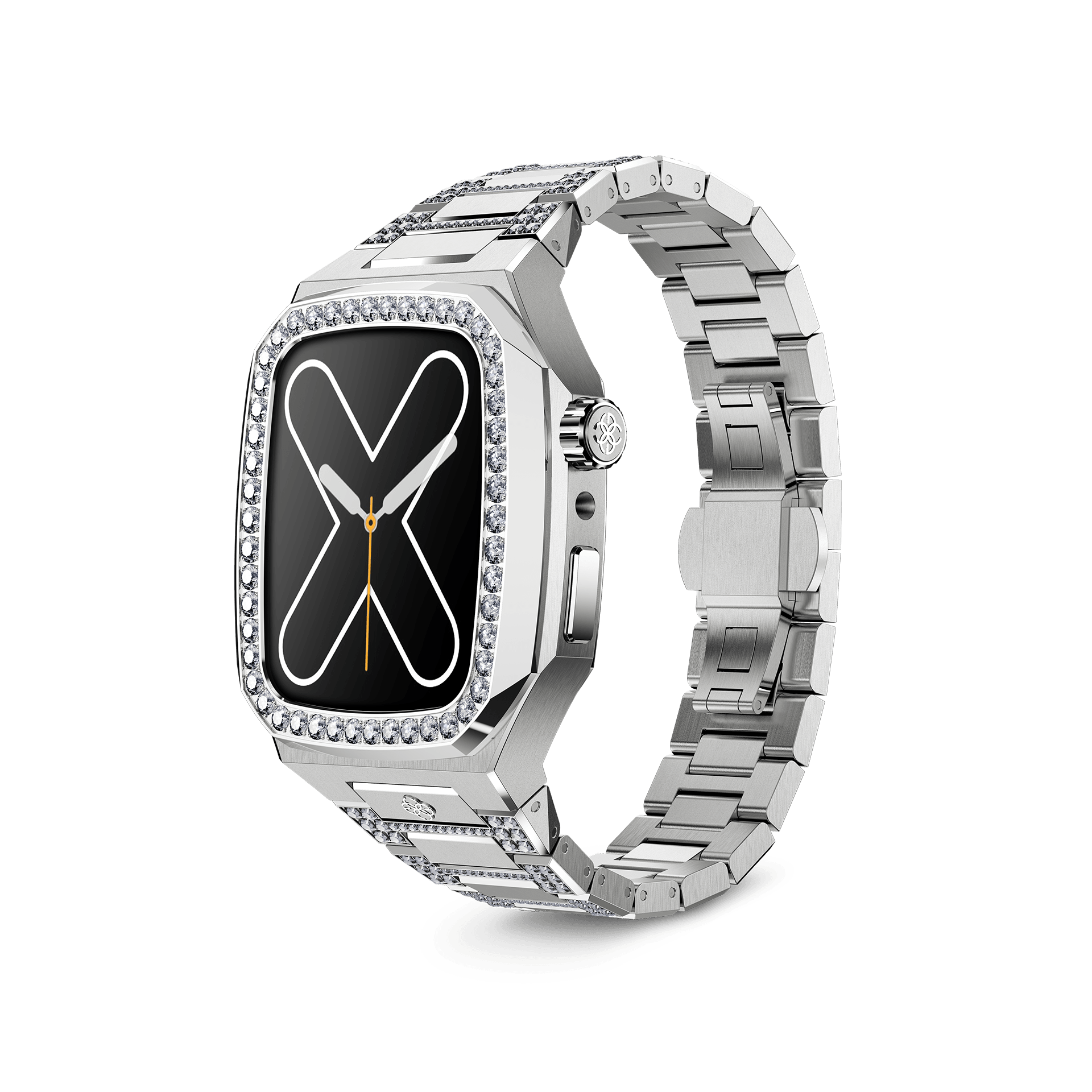 Apple Watch 7 - 9 Case - EVD - Black (Black Steel) – LUX AT LAST