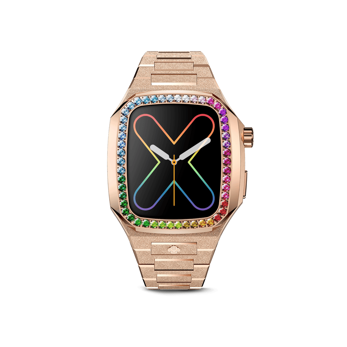 Apple Watch Case / EVF - RAINBOW Frosted Rose Gold