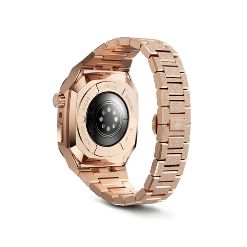 Apple Watch Case / EVF41 - RAINBOW Frosted Rose Gold