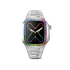 Apple Watch Case / EVF45 - RAINBOW Frosted Silver