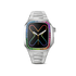 Apple Watch Case / EVF41 - RAINBOW Frosted Silver
