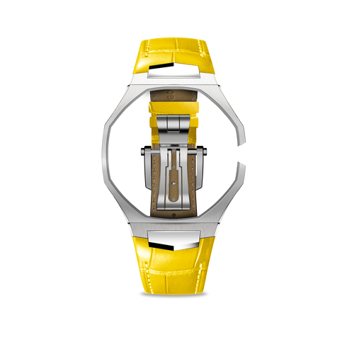 Pop Case - Royal Alligator - Yellow