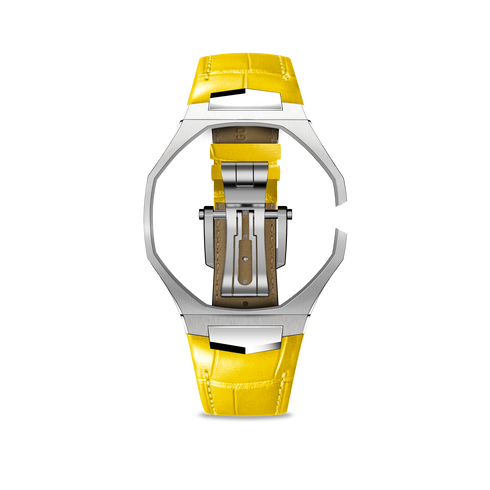 Pop Case - Royal Alligator - Yellow