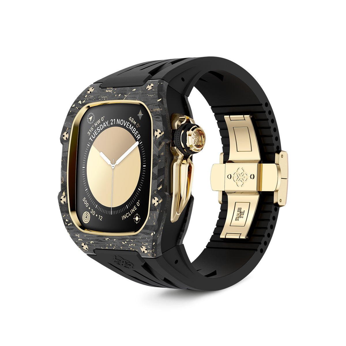 Apple Watch Case / RSCIII46 - Gold Carbon