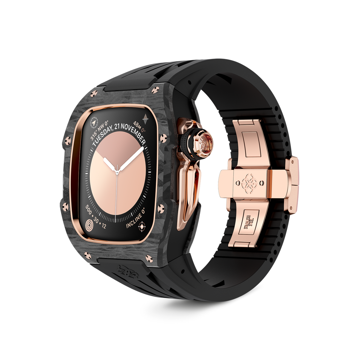 Durable & Stylish Apple Watch Case for Series 10 | Golden