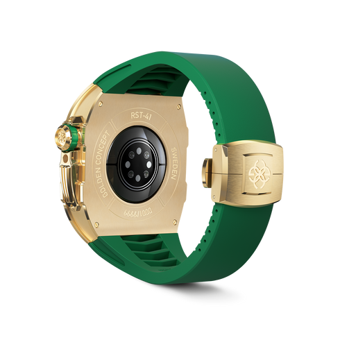 Apple Watch Case / RST41 - GREEN - SWAROVSKI