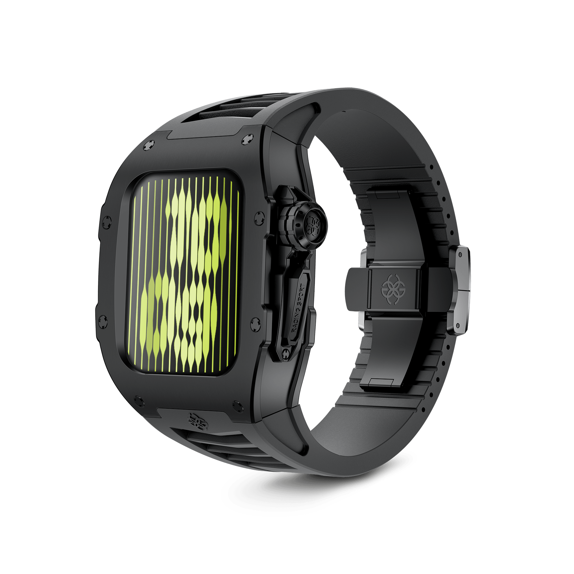 Apple Watch Case / RSTII45 - Black on Black – GOLDEN CONCEPT