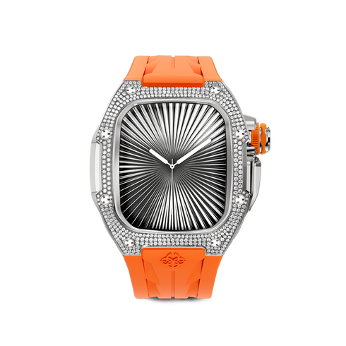 Apple Watch Case / RSTIII46 - Sunset Orange Moissanite
