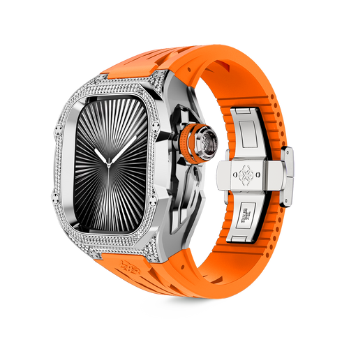 Apple Watch Case / RSTIII49 - Sunset Orange Moissanite