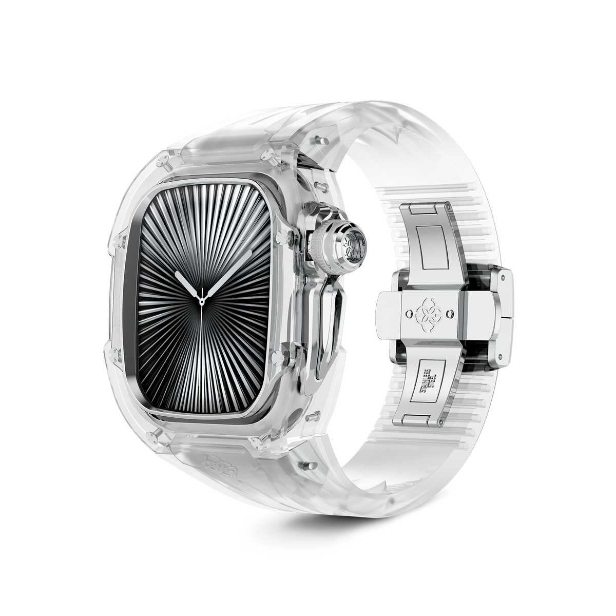 Apple - koky Crystal Steel Apple Watch Case for new Series 10 | Golden