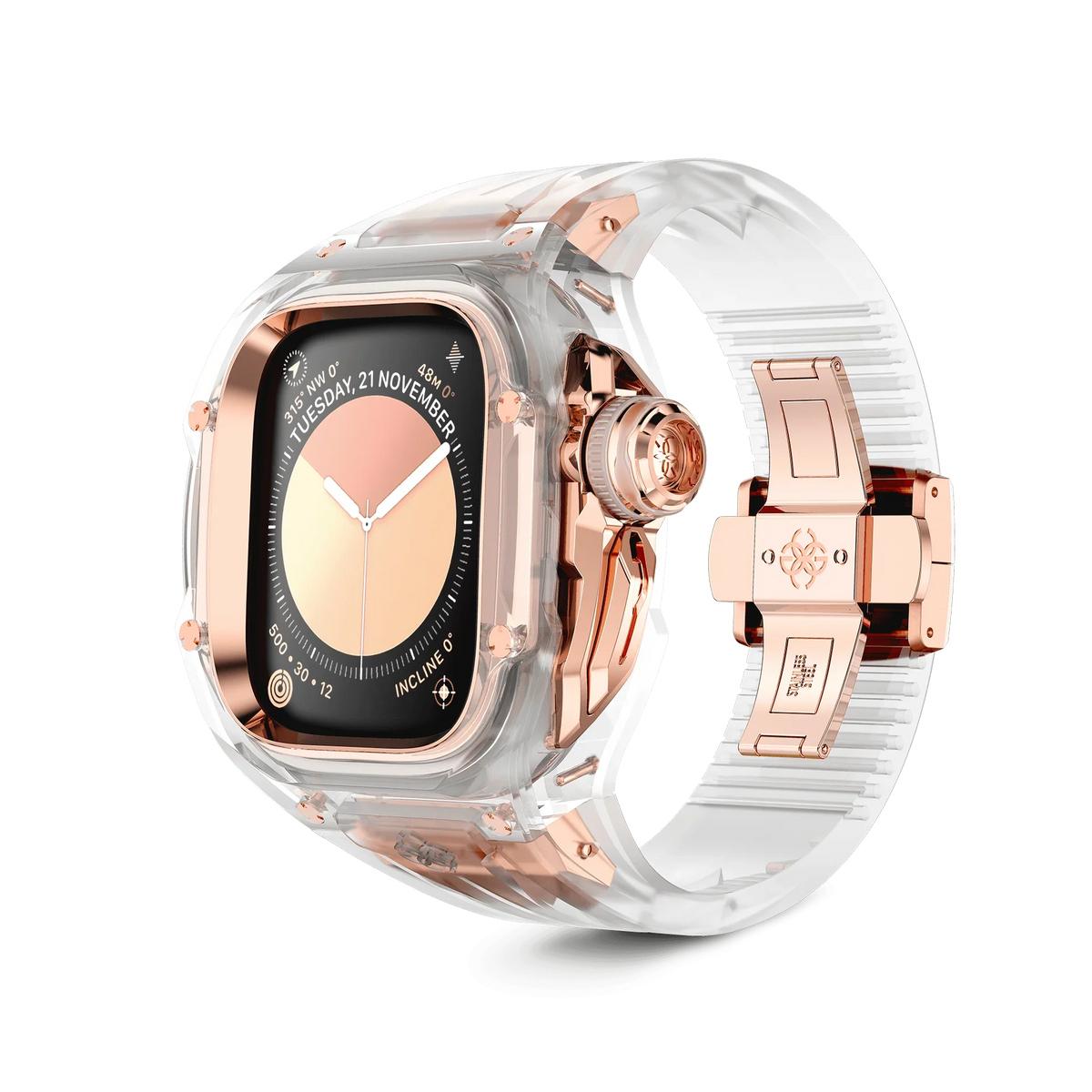 45mm Apple Watch Case - Racing Sport - Transparent Edition 45mm Apple Watch Case - Racing Sport - Transparent Edition