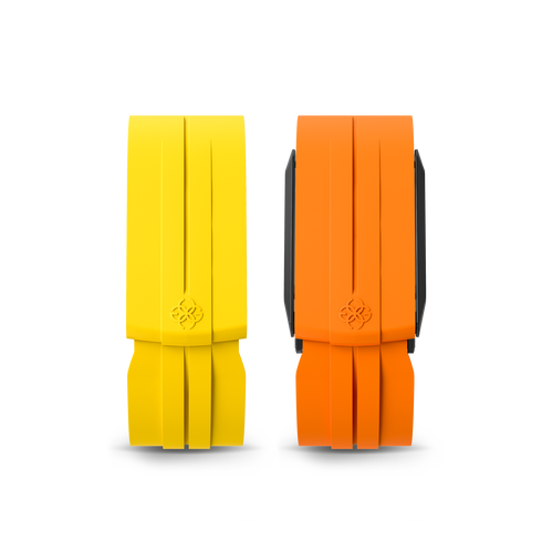 Whoop Case - Sport Edition - Modena Yellow / Sunset Orange
