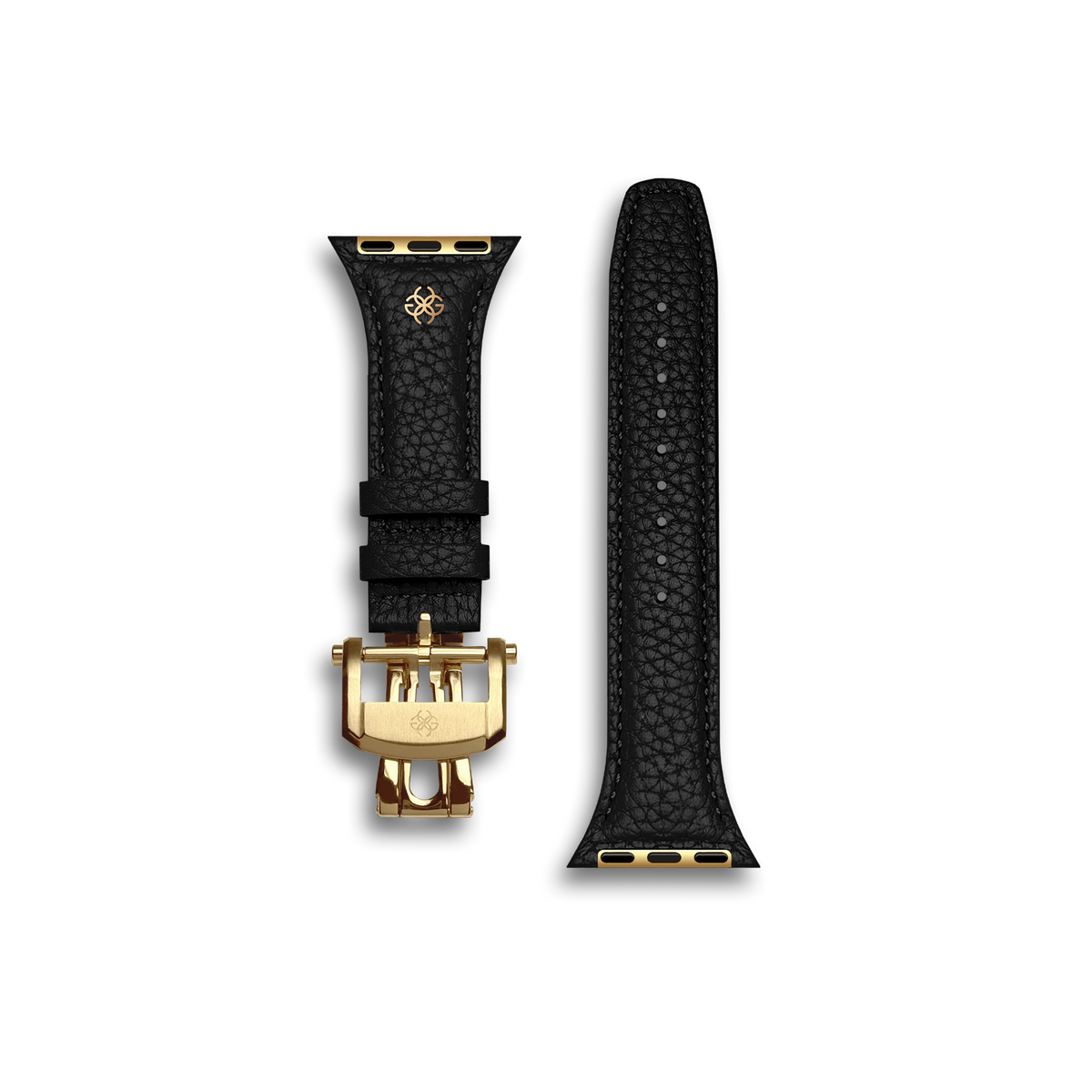 Premium Calf Leather 40–42mm Apple Watch Straps | GOLDEN