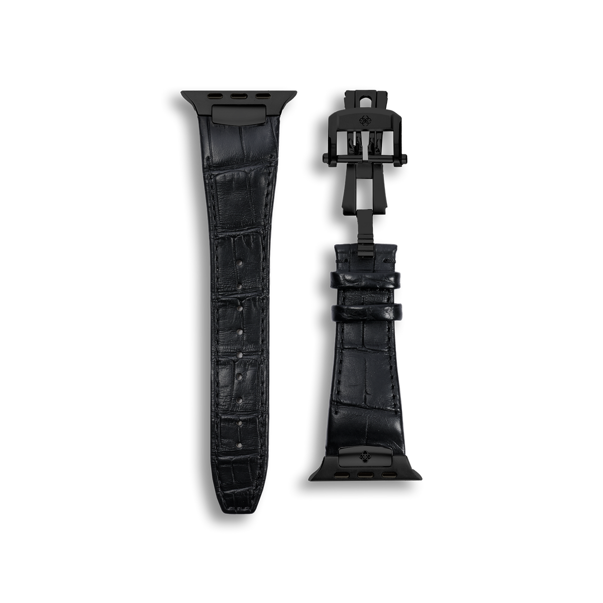 Royal Apple Watch Strap Titanium grey: Click-to-Resize