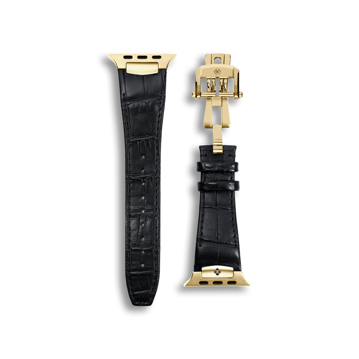国内発送★Golden Concept アップルウォッチ ストラップ レザー Apple Watch Strap in Authentic Alligator Leather | GOLDEN