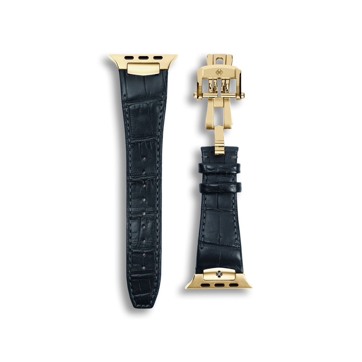 Apple Watch Strap in Authentic Alligator Leather | GOLDEN