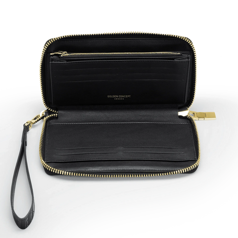 Zippy Wallet / Croco Embossed