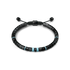 Bracelet / EV - Black - Curacao Blue