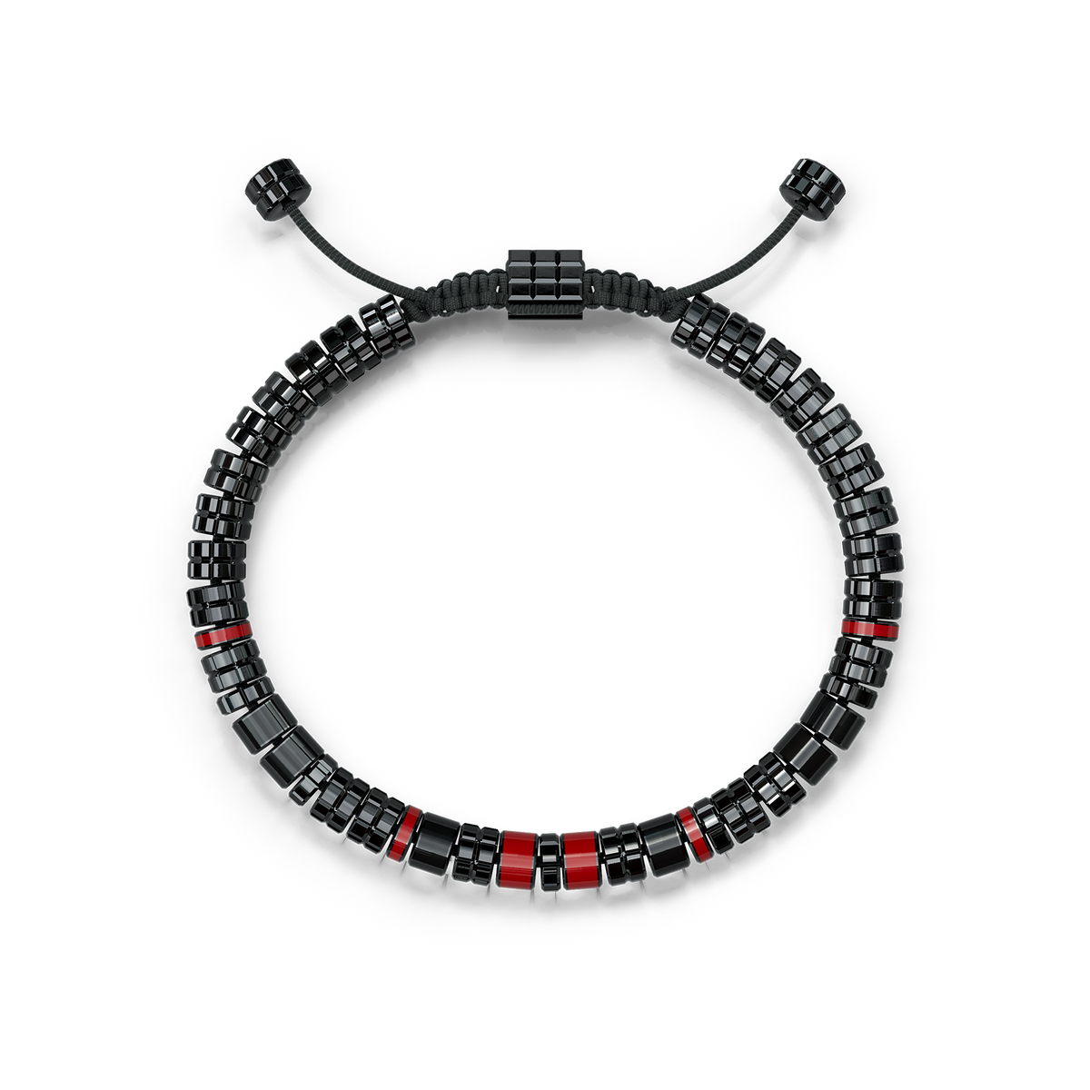 アクセサリー GOLDEN CONCEPT Bracelet Rose gold Black Bracelet / EV - Black - Rosso Corsa – GOLDEN CONCEPT