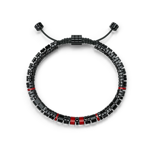 Bracelet / EV - Black - Rosso Corsa