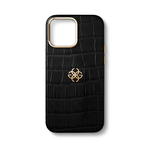 iPhone Case 15 - Embossed Croco Logo