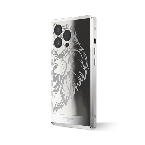 Iphone case / LIMITED Lion - Silver