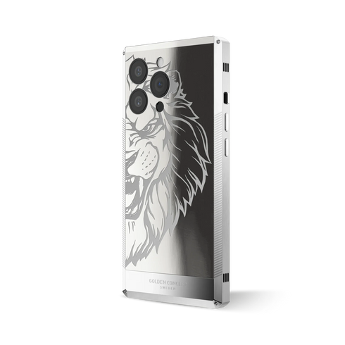 Iphone case / LIMITED Lion - Silver