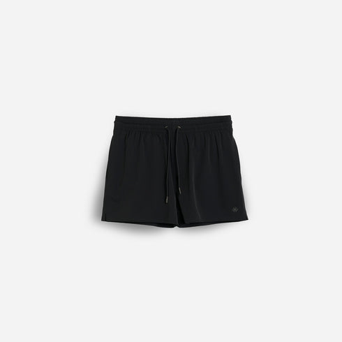 Swim Shorts Nylon - Black Embroidery