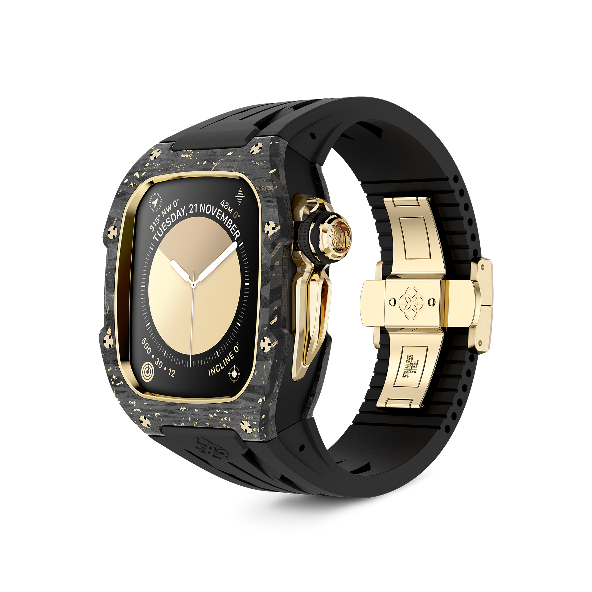 Apple Watch Case / RSCIII45 - Gold Carbon – GOLDEN CONCEPT