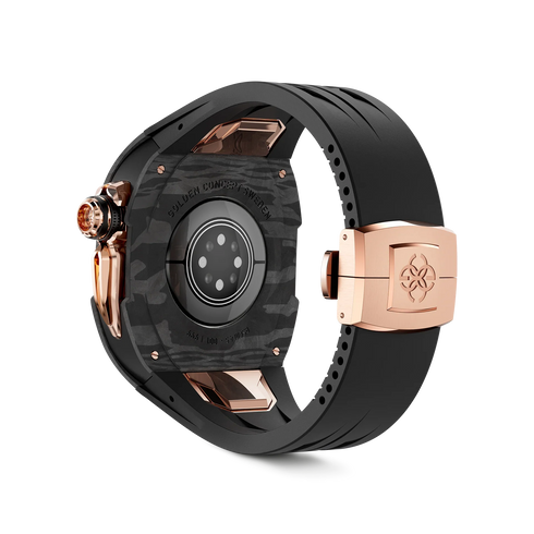 Apple Watch Case / RSCIII45 - Rose Gold Carbon