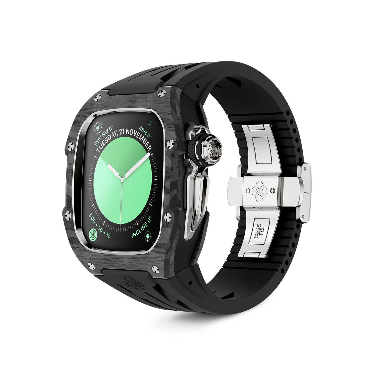 Apple Watch Case / RSCIII45 - Silver Carbon – GOLDEN CONCEPT