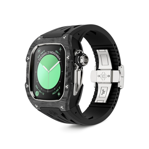Apple Watch Case / RSCIII45 - Silver Carbon