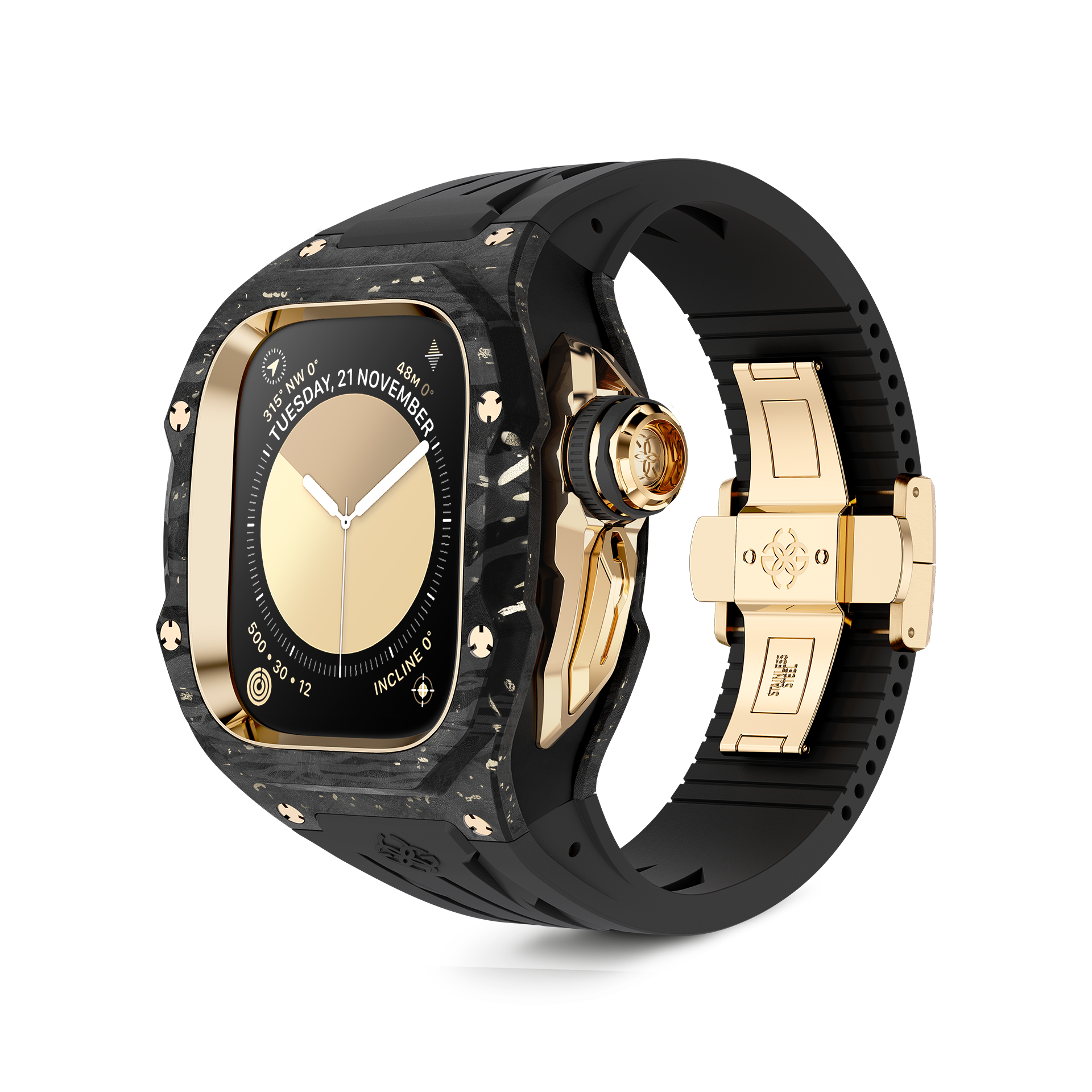 Apple Watch Case / RSCIII49 - Gold Carbon – GOLDEN CONCEPT