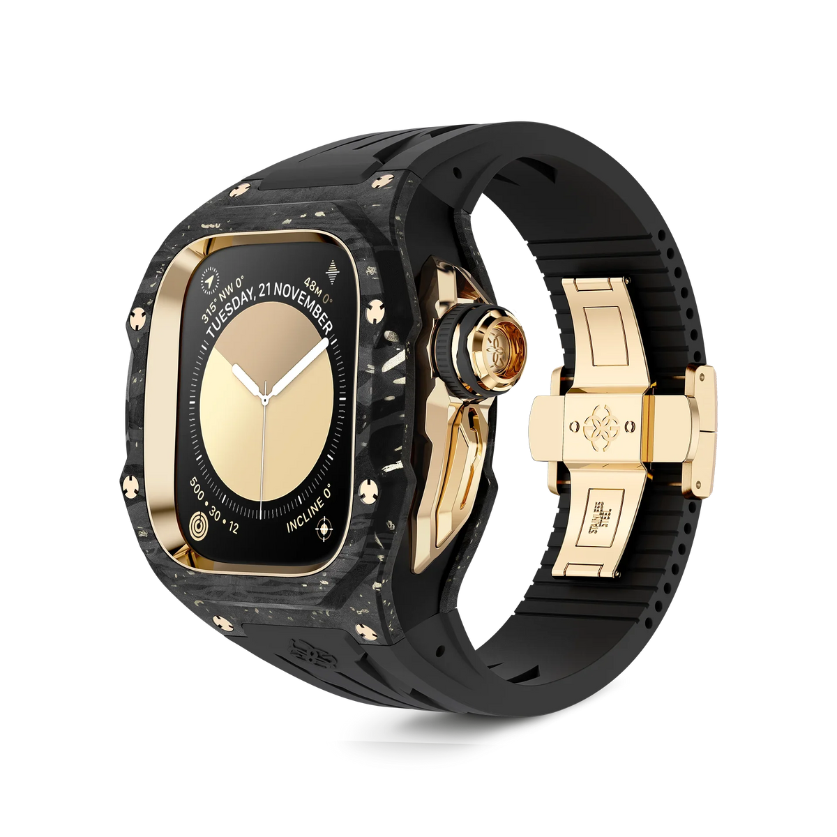 Luxurious Racing Sport Carbon Case for Apple Watch Ultra 1 Luxurious Racing Sport Carbon Case for Apple Watch Ultra 1