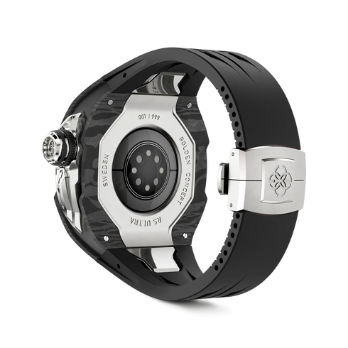 Apple Watch Case / RSCIII49 - Silver Carbon