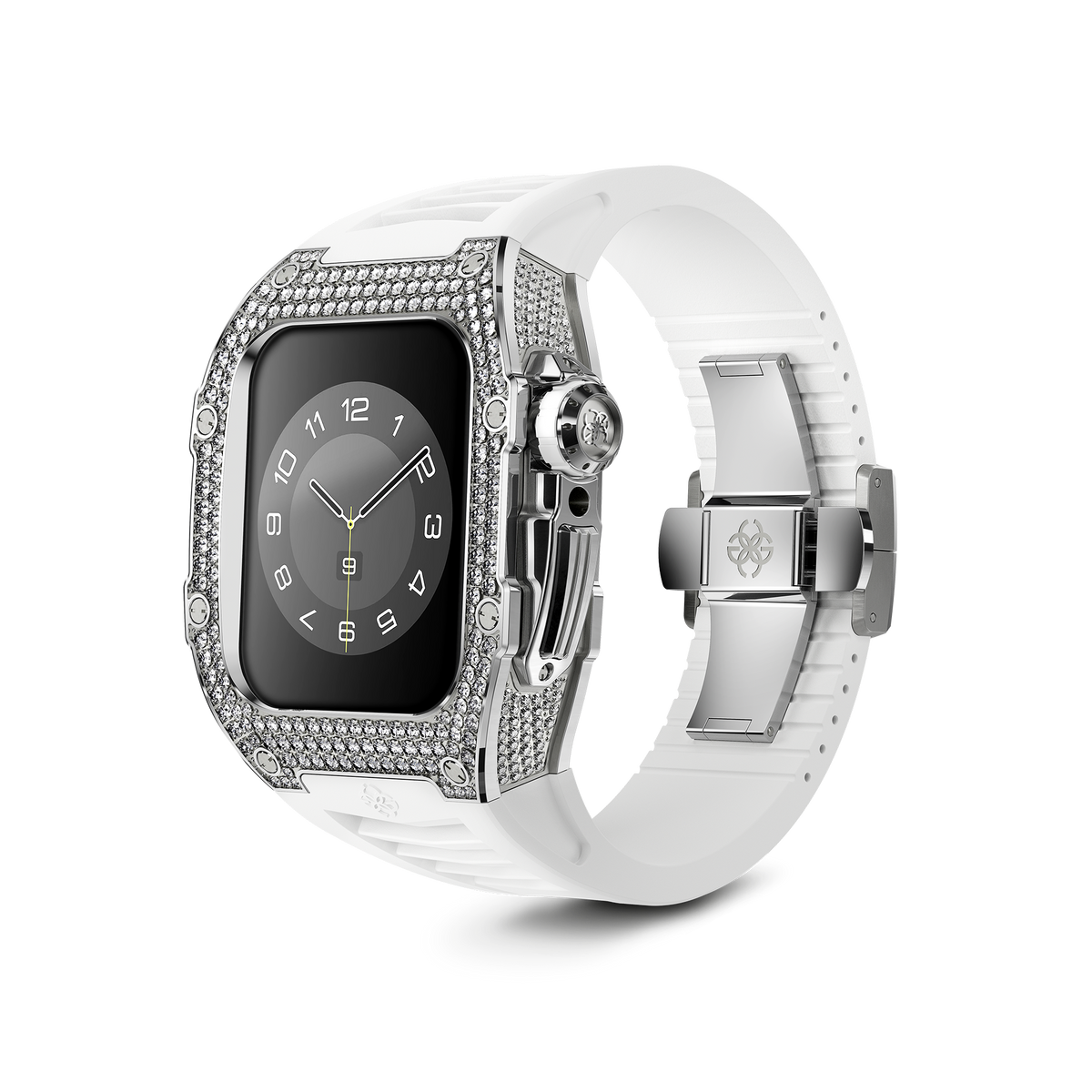 日本製 AppleWatch case Diamond ブラック 44/45 時計 - 通販 - www