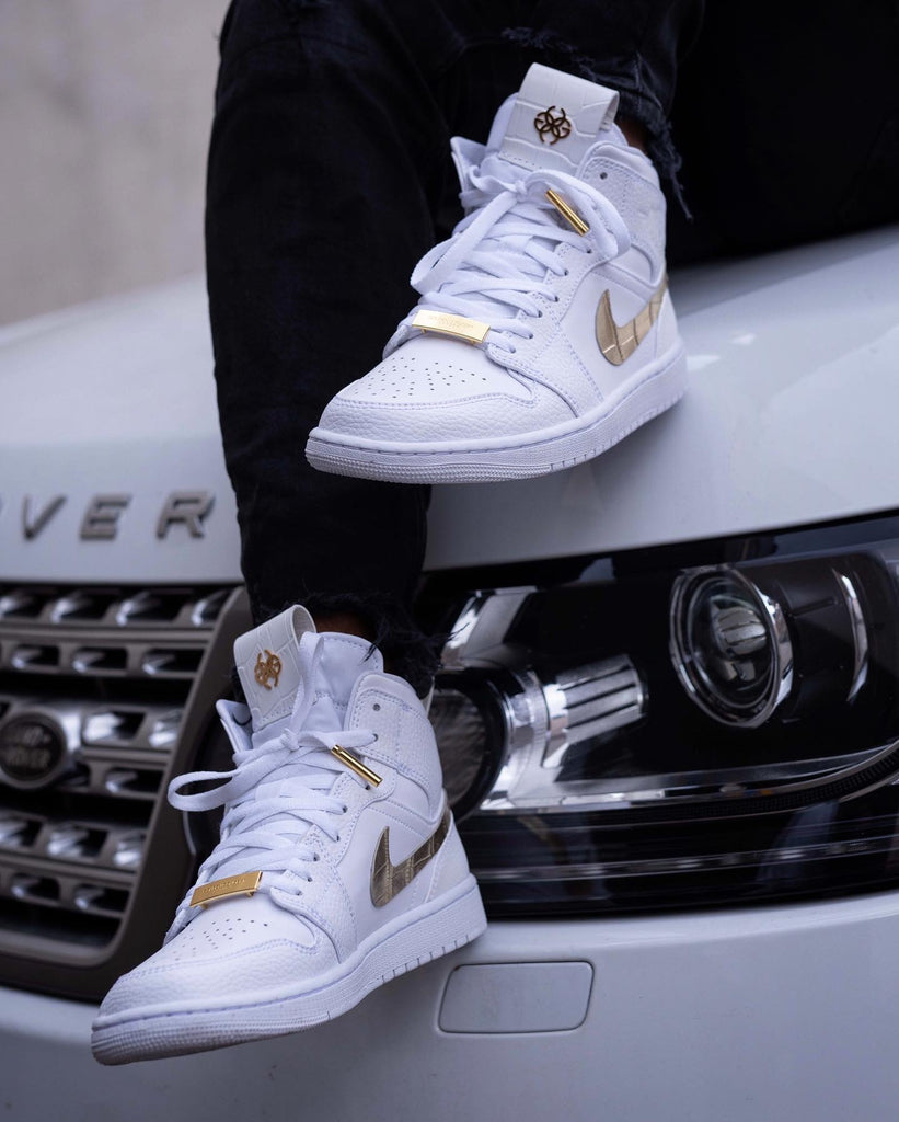 Customized Air Jordan 1 Sneakers by Golden Concept