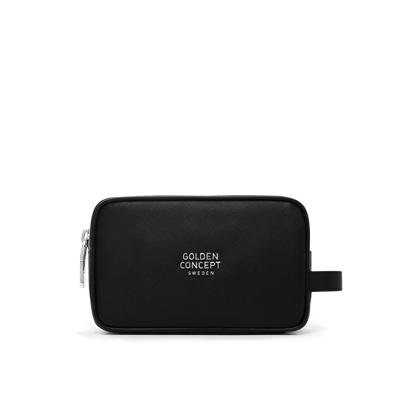 Toiletry Bag / Saffiano Leather - Small