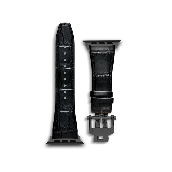 Apple Watch Strap / Leather - Black