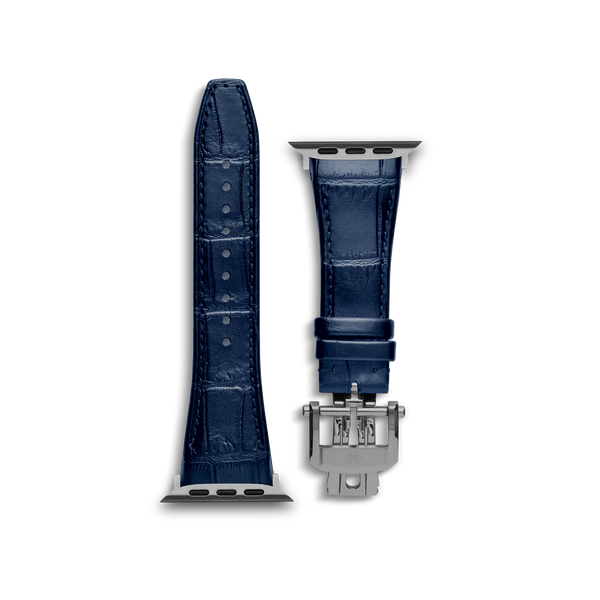 Apple Watch Strap / Leather - Blue