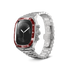 Apple Watch Case / CRCS46 Silver/Red