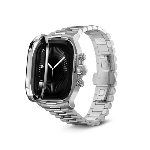 Apple Watch Case / CRCS46 Silver/Black