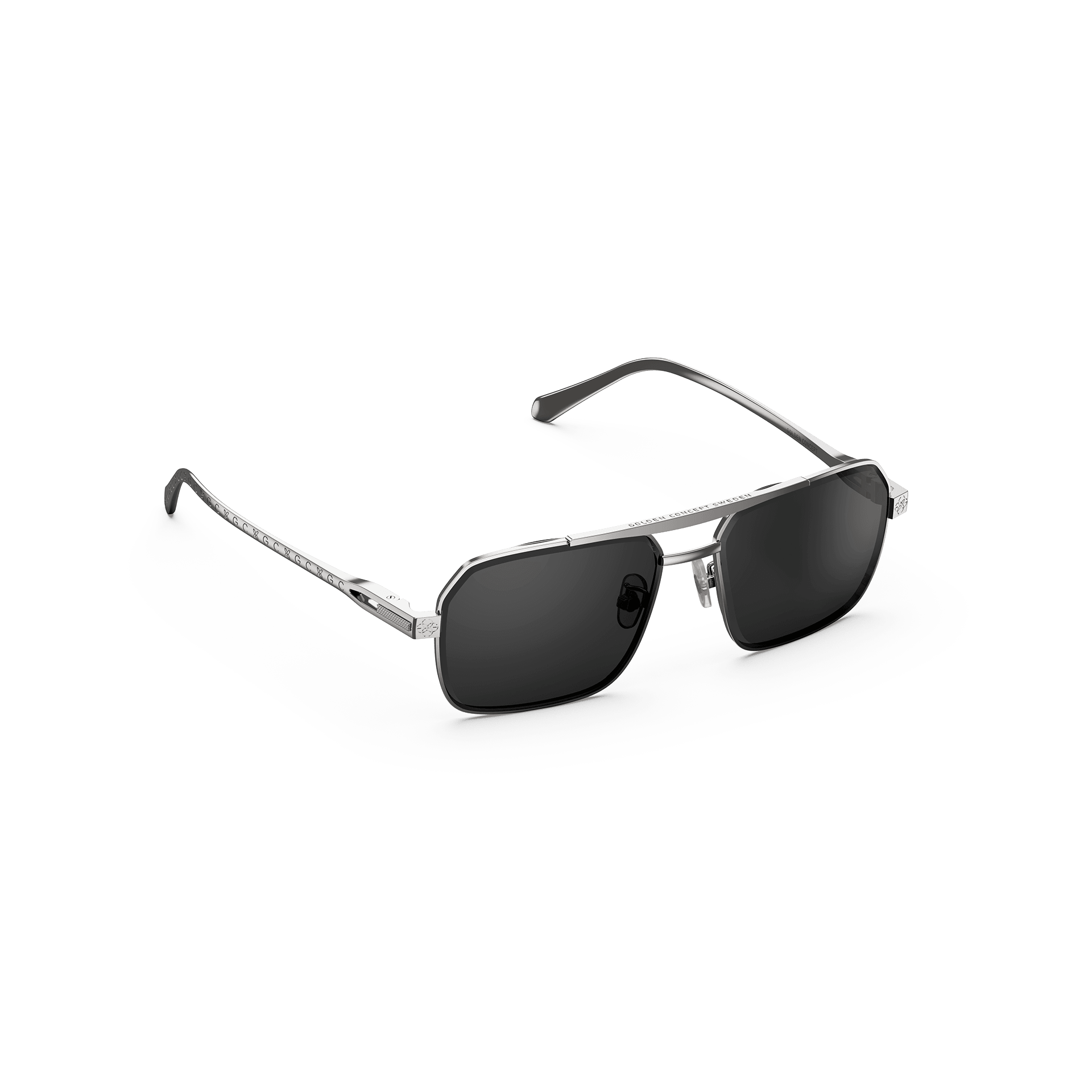 シールームリン Silver glide aviators Sunglasses 51EMzrRyR+L.jpg